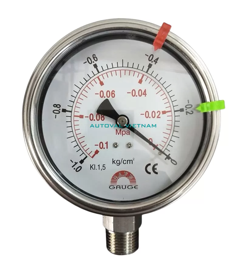Safe Gauge - Thương hiệu đồng hồ áp suất Đài Loan - Hàng nhập đủ chứng chỉ C/O & Test Report & Tem kiểm định cho dự án - Đồng hồ áp suất Safe Gauge Đài Loan - Đồng hồ áp suất inox SUSS304 - Đồng hồ chân không Safe Gauge