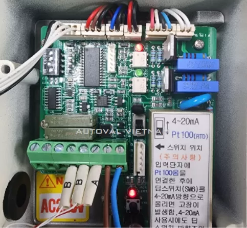 Dùng trong hệ thống HVAC - Điều khiển nhiệt độ hơi công nghiệp - Van điều khiển nhiệt độ GDCA Ginice Hàn Quốc -Tín hiệu PT100 hoặc 4~20mA từ cảm biến nhiệt