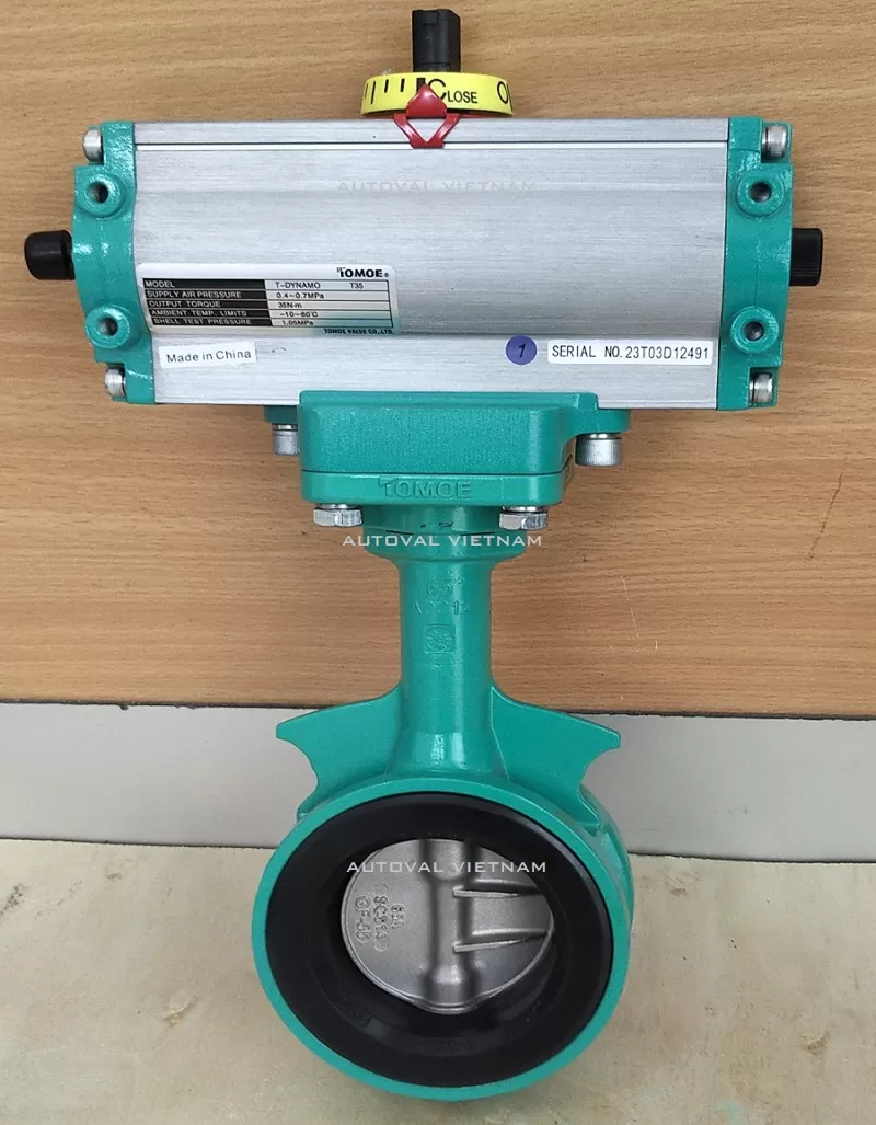 Nhà sản xuất: TOMOE VALVE Co., Ltd (Japan) | Mã sản phẩm : Van bướm khí nén Tomoe 700Z | Chế độ làm việc : Double Acting| Single Acting. Van bướm Tomoe nhập khẩu đầy đủ chứng chỉ thông qua đại lý van Tomoe tại Việt Nam. Van bướm khí nén thân nhôm 700Z