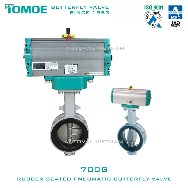 Van bướm khí nén 700G-7E